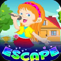best escape game 425 young singer girl rescue game