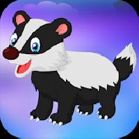 best game 421- rescue the cartoon badger game