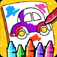 cars coloring book for kids - doodle, paint and draw gameskip