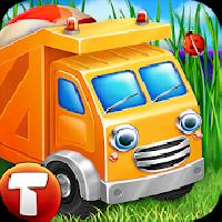 cars in sandbox (app 4 kids)