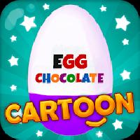 chocolate eggs: cartoon