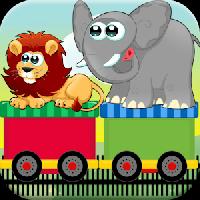 circus train kids match game