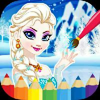 coloring ice queen book gameskip