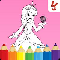 coloring pages game: princess gameskip