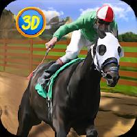 equestrian: horse racing