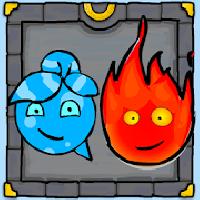 fire boy and water girl maze puzzel
