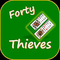 forty thieves solitaire gameskip