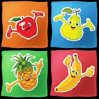 fruits memory game for kids