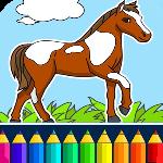 horse coloring book gameskip