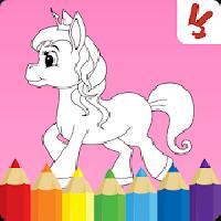 horses coloring pages for kids
