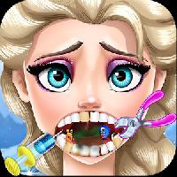 ice queen dentist- salon doctor kids game gameskip
