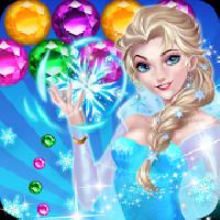 ice queen game bubble shooter