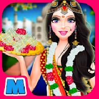 indian wedding dress up and makeover