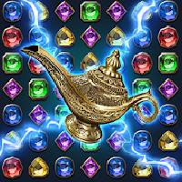 jewels magic lamp : match 3 puzzle gameskip