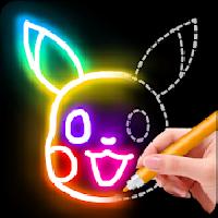 learn to draw glow cartoon gameskip
