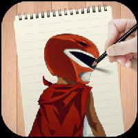 learn to draw power rangers