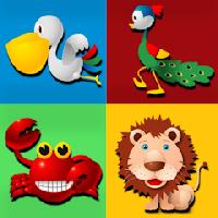 matching games for kids zoo