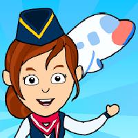 my airport city: kids town airplane games for free