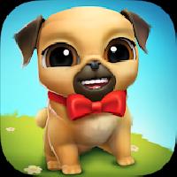 my virtual pet dog  louie the pug gameskip