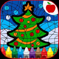 paint by number christmas game