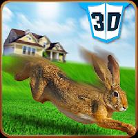 pet rabbit vs dog attack 3d