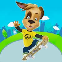 pooches: skateboard gameskip
