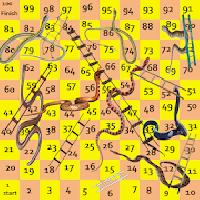 saanp-seedhi (snakes and ladders)