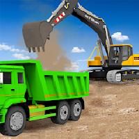 sand excavator truck driving rescue simulator game gameskip