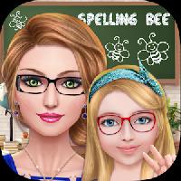 school girls - spelling bee gameskip