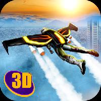 skydiving flying air race 3d