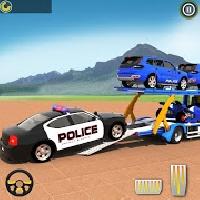 us police transporter:truck simulator games