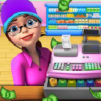 virtual supermarket cashier: register manager gameskip
