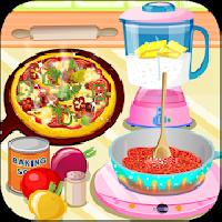 yummy pizza, cooking game