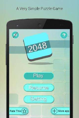 2048: number puzzle game