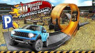 3d monster truck parking game