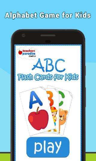 abc flash cards for kids game