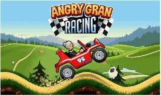 angry gran - hill racing car