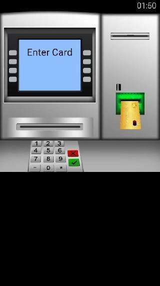 atm cash and money simulator