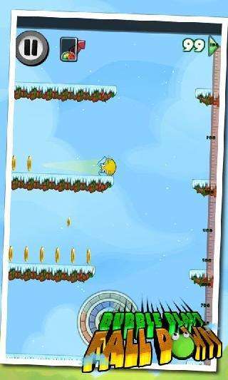 bubble blast falldown