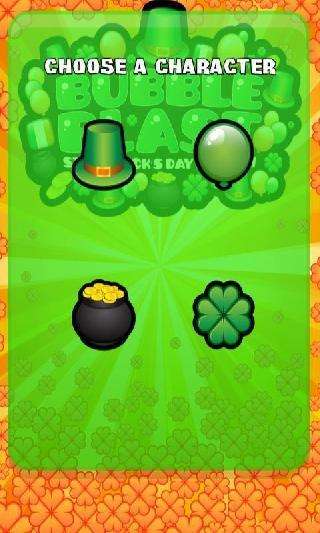 bubble blast st patrick's day