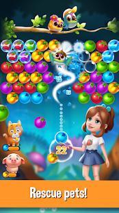 bubble fruit: pet bubble shooter games