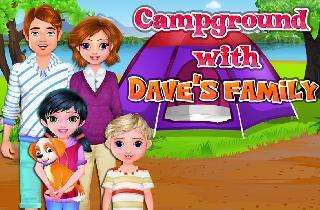 camp ground with dave's family