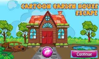 cartoon garden house 129