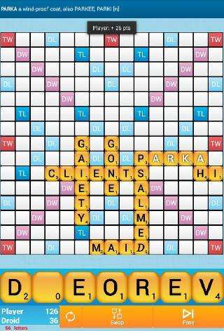 classic words solo