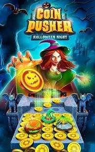 coin pusher halloween night - haunted house casino