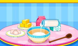 cooking chocolate cake