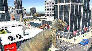 dinosaur simulator - city destroy