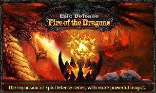epic defense - fire of dragon