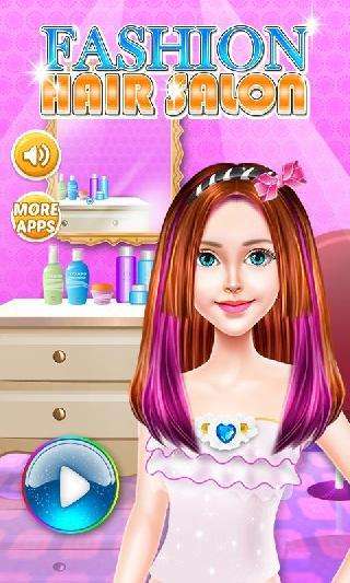 fashion hair salon - kids game