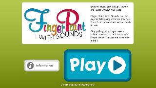finger paint with sounds